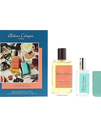 ATELIER COLOGNE POMELO PARADIS (U) SET COLOGNE ABSOLUE 100 ML+CLMNTNE/C COL/ABS 30ml+LEATHER CASE